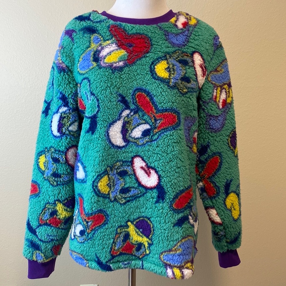 Donald Duck Crewneck Sweater Sz XS